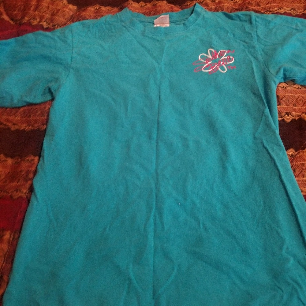 Blue small southern belle shirt